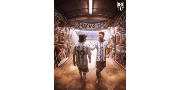 Sinivalkoinen luku päättyy, Messi jakaa legendansa kahtia. Sinivalkoinen luku päättyy, Messi jakaa legendansa kahtia.